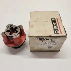 00-rb Ridgid 37650 7/8 Inch 9 Tpi Unc Alloy Die Head Made In Usa