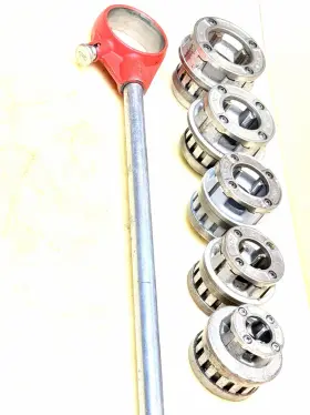 51882 Ridgid 12-r Hs-plct-npt 3/4 Inch - 2 Threader Die Head Hs Plastic Set Ratchet