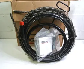 59365 Ridgid A-30 Drain Cleaning Cable Kit Cables Tools 5/8 Inch X 7 1/2ft