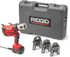 67073 Ridgid Rp 350 Corded Kit With 3 Jaws