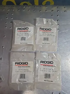 E2761 Ridgid 79720 4-6 Grooving Bit Nos Lot Of 4 Total