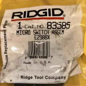 83585 Ridgid Genuine Microswitch For Foot Pedal 300 And 535