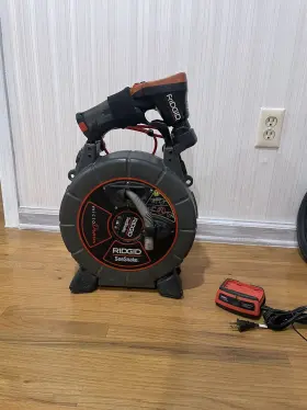 Ca-300 Ridgid Seesnake Micro Drain W Monitor Sonde Sewer Camera