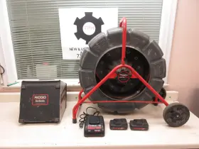 71rk Ridgid Cs10 Seesnake Plus Sewer Camera Kit With 200ft Color Reel And Monitor