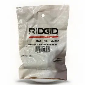 44795 Ridgid Tool Company Replacement Brush Holders For 700 Power Drive 115v 2 Pack. B6