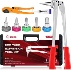 Gj76712-x55180 Saker Pex Tube Expansion Tool Kit Pex-a With 1/2ftft