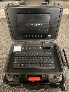 F5100djkabtx Sanyipace Sewer Camera With 165ft Cable Self Leveling