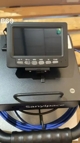 Sanyipace S5517dc 4.3ft Lcd Monitor Sewer Camera 100ft/30m Hd Drain Pipe Inspection 32gb