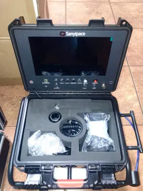 30m-ca Sanyipace S8417d-66ft/30m-ca New Sewer Camera System 100 Ft 512 Hz Locator Never Used