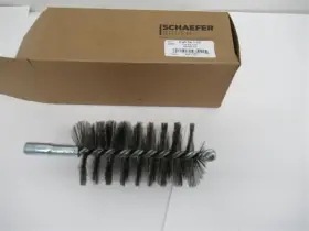 43551 Schaefer Brush 2-1/2 Inch Ss Single Spiral / Double Stem Flue