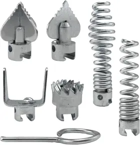 Sgifthome 231 /564 7pcs Drain Cleaner Combination Cutter Head Set 16mm Dredging