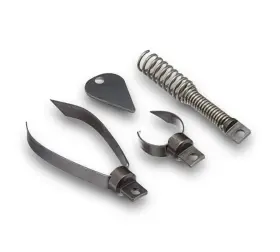 Shopping4us 010247517562 4-piece Cutter Set Drain Cleaner Plumbing Snake Tool Cable Auger Clog Sewer P