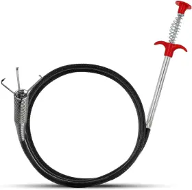 76in-drain Shuoguo Drain Snake Hair Clog Remover 76 Inch Flexible Claw Grabber Tool For Home