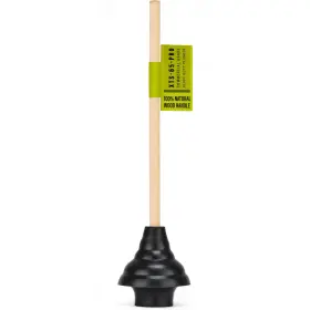 S-ch24234-1pk-fba Steadmax Xts-65-pro Heavy Duty Toilet Plunger Commercial 1 Pack - Pro Black