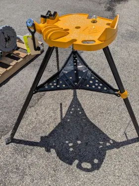 Steel Dragon Tools Sdt460 72037 6 Inch Tripod Pipe Chain Vise Stand Model 460 12r 300 700