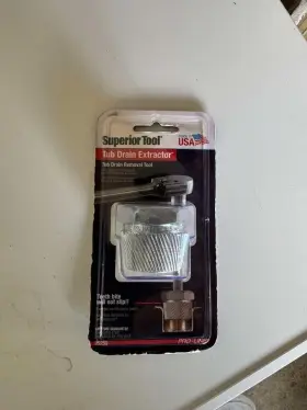 05255 Superior Tool Tub Drain Extractor Removal
