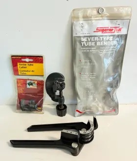 Pst003 Superior Tool / Wolverine Tube Cutters Lot Lever Bender 1/4 3/8 Copper Aluminum
