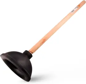 Supply Giant 804595464274 Heavy Duty Toilet Plunger For Bathroom - Strong Suction Force Cup Rubber
