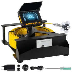 9616a Syanspan 4.3 Inch Screen Dvr Sewer Inspection 0.9 Camera 5mm Diameter 50m Cable