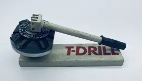 T-drill Nd-54 T-drill Pipe Tube And Notcher Hvac Plumbing Tool 12mm-54mm 1/2 Inch - 2