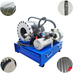 Sumai056842 Techtongda 1/4-2 Inch Vehicle-mounted Electric Hose Crimping Pressing Machine Pipe Crimper