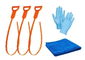 Thestone 601950467884 3 Pack Drain Clog Remover Tool Hair Snake Opener Dra Inch