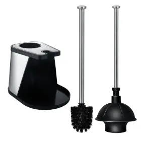 Ttp-pbc-1 Toilettree Products Modern Deluxe Freestanding 2 Count Pack Of 1 Black