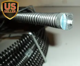 Tools 445046122195 60ft X 5/8inches Model S75 Sectional Pipe Drain Cleaning Cable Fits Ridgid C8