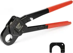 F1807 Tools 744759084200 Icrimp Angle Head Pex Pipe Crimping Tool For Copper Rings - 1-inch S