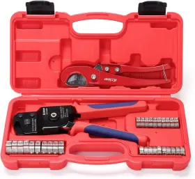 Tools 744759497246 Icrimp One-hand Pex Pipe Cinch Tool Kit Crimping With Removing Functio