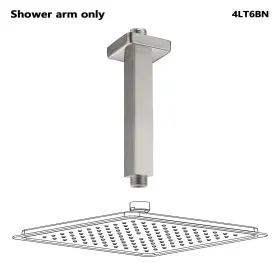 Topcraft 662807875924 Ceiling Mounted Shower Arm Xx-rhr8sqeaj6rs0h1efyastd8mu7mbs