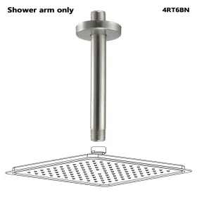 Topcraft 662807875955 Ceiling Mounted Shower Arm Jgalgn6rlvtqeengpx6gtastd8mu7mbs