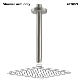 Topcraft 662807875962 Ceiling Mounted Shower Arm Dlqjxtfpp2mvs-iv0f3bkwstd8mu7mbs