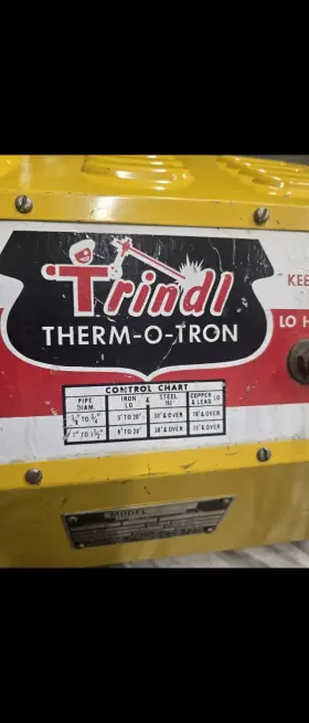 P300a Trindl Electric Pipe Thawer Industrial Heating Tool Yellow