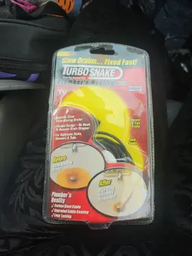 Turbo Snake 789690146389 Flexible Stick Drain Opener Nib Plumbers Quality