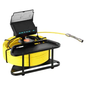 Wp9602b Uimoso Sewer Inspection Camera 66ft 4.3-inch Screen Waterproof With 6 Leds