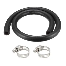 Uxcell 041814171838 Fuel Line Hose Rubber 12mm I.d. 0.9m/2.95ft Diesel Petrol Engine Pipe