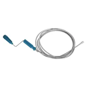 Uxcell 745060467447 Drain Augers 2.6m Stainless Steel Clog Remover Tool Blue