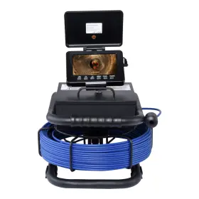 Cw00385-b0264-037-9 Vanbro 5 Inch 30m Sewer Pipe Inspection Camera With 512hz Sonar Meter Counter Self-leveling
