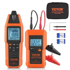 Dxdldwq8ftlctslz2v9 Vevor Underground Cable Locator 3 Ft Max. Detection Depth 12 To 600v Nvc Wir