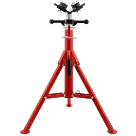 Jj1107s4ytgjvx001v0 Vevor Pipe Jack Stand With 4-ball Transfer V-head 6mm Thickness And Folding Leg