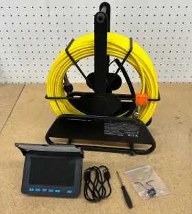 Jlkgdksy43yc6t279001v9-250919 Vevor Sewer Camera 164 Ft Drain Inspection 4.3 In Monitor Ip68