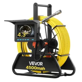 Vevor Jlkgdksy43ycjtqoa001v9-250919 Sewer Camera 98 Ft. 4.3 Inch Ip68 Waterproof Snake Plumbing