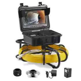Jlkxsgdnkj970n4xsv1 Vevor Sewer Camera 230 Ft/70 M 9 Inch Screen Pipeline Inspection With Dvr F