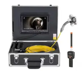 Vevor Lxkxsgdnkj9ymosqxv1 Seer Camera With 512hz Locator 165 Ft. /50 M 9 Inch 36 X Zoom Barely Used