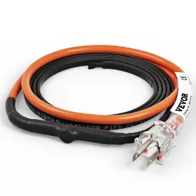 Z6ft35wft110v70hgv1 Vevor Self-regulating Pipe Heating Cable 6-feet 5w/ft Heat Tape For Pipes Free