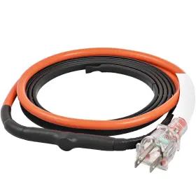 Zdwdgwqgdjrdl0ffuv1 Vevor Self-regulating Pipe Heating Cable 3ft 5w/ft Heat Tape With Thermostat