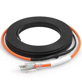 Zdwdgwqgdjrdo46t6v1 Vevor Self-regulating Pipe Heating Cable 40ft 5w/ft Heat Tape With Thermostat