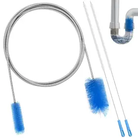 Vilinlee 639394284897 Drain Snake Hair Clog Remover Tool Set. 80inch Sink Cleaner &