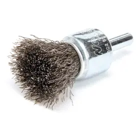4f706 Weiler 90189 Crimped Wire End Brush Stainless Steel